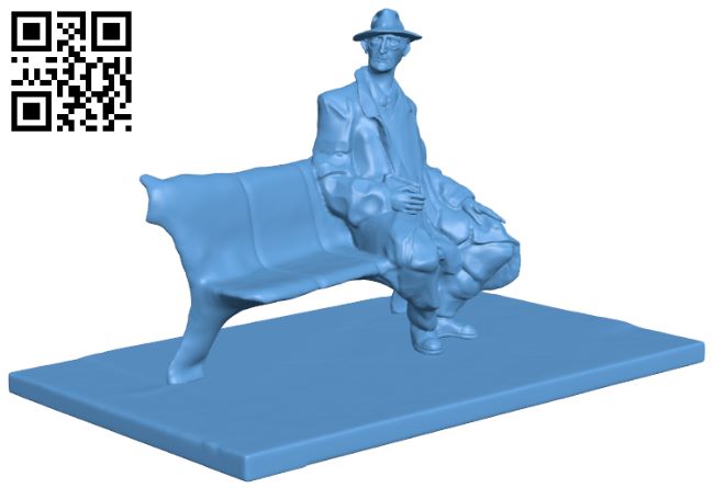 Julian Tuwim H008886 file stl free download 3D Model for CNC and 3d printer