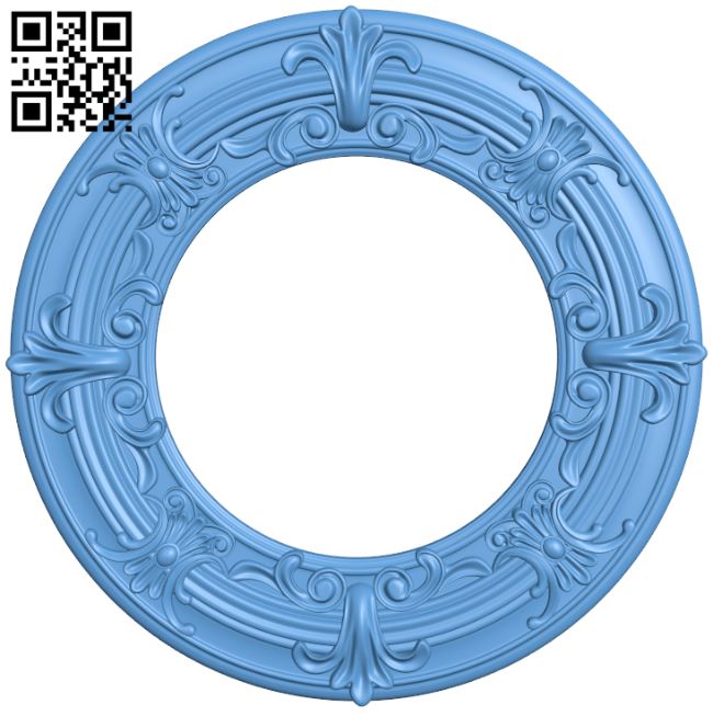 Mirror frame pattern T0001147 download free stl files 3d model for CNC wood carving