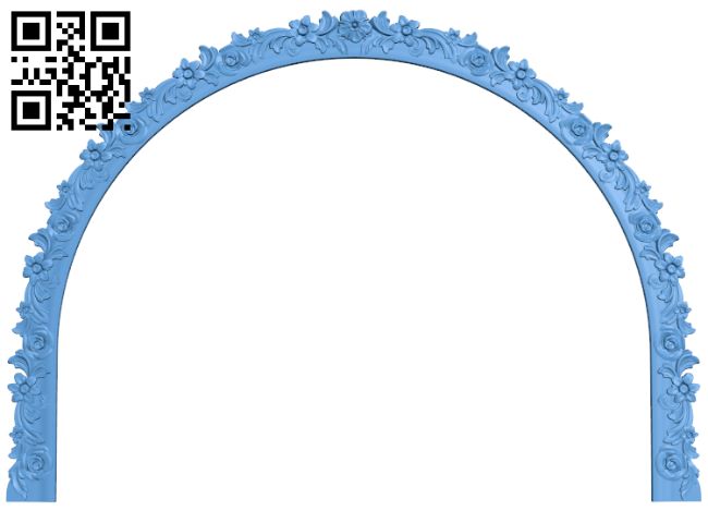 Mirror frame pattern T0001386 download free stl files 3d model for CNC wood carving