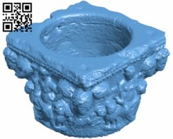 Mouth of a fountain H008644 file stl free download 3D Model for CNC and 3d printer