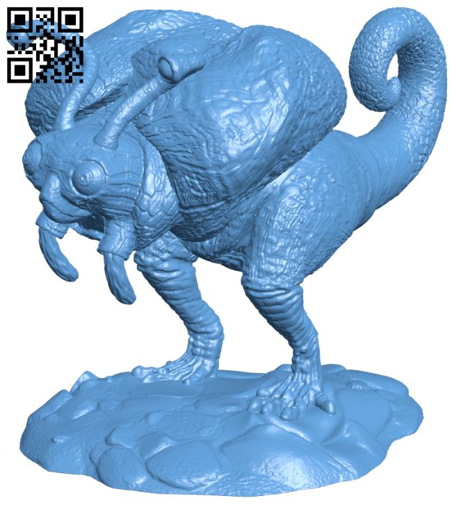 Muchopstros H008757 file stl free download 3D Model for CNC and 3d printer