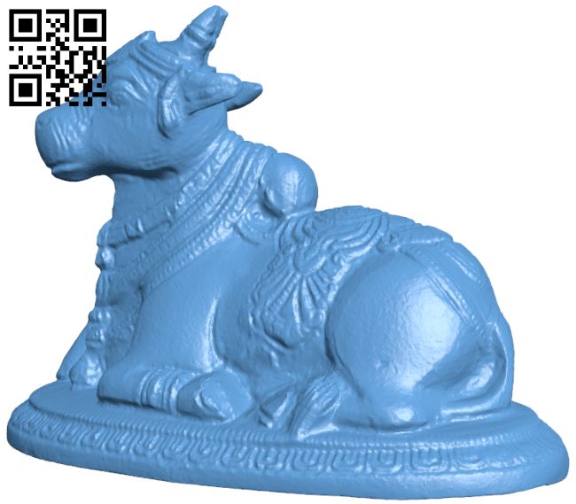 Nandi The Bull Calf H009062 file stl free download 3D Model for CNC and 3d printer
