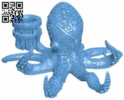 Octopus H008924 file stl free download 3D Model for CNC and 3d printer