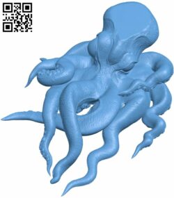 Octopus laptop incliner H008925 file stl free download 3D Model for CNC and 3d printer
