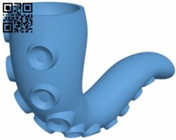 Octopus pipe H008927 file stl free download 3D Model for CNC and 3d printer