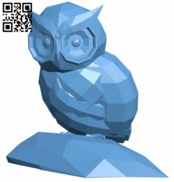 Owl H008760 file stl free download 3D Model for CNC and 3d printer