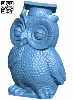 Owl H008761 file stl free download 3D Model for CNC and 3d printer