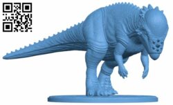 Pachycephalosaurus – Dinosaur H009093 file stl free download 3D Model for CNC and 3d printer