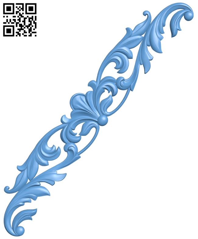 Pattern decor design T0001220 download free stl files 3d model for CNC wood carving