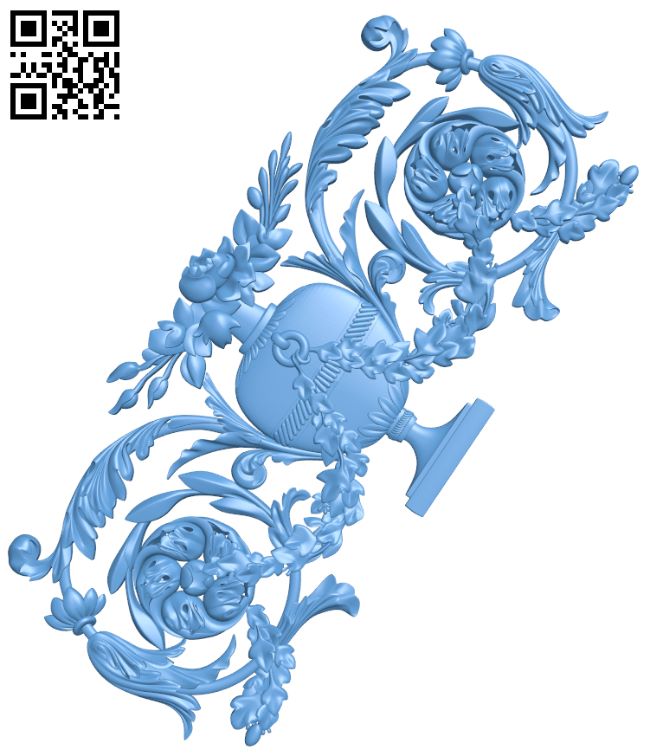 Pattern decor design T0001249 download free stl files 3d model for CNC wood carving