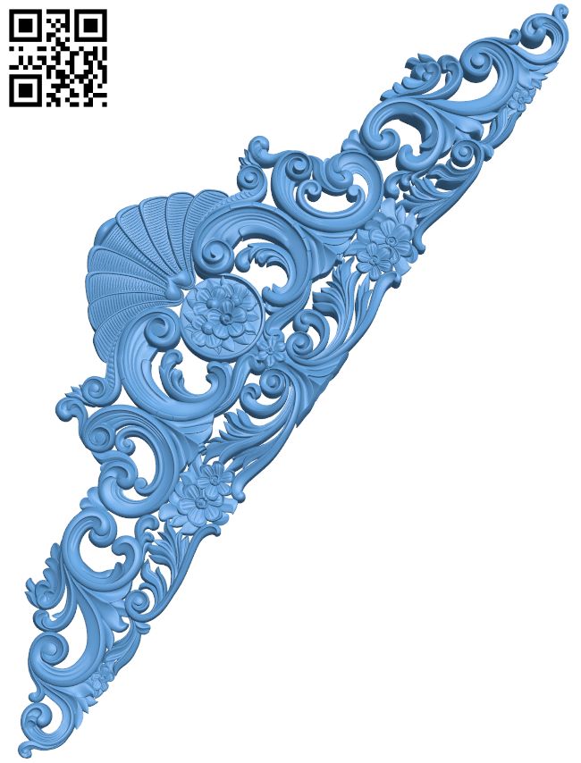 Pattern decor design T0001300 download free stl files 3d model for CNC wood carving