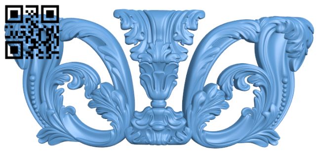 Pattern decor design T0001331 download free stl files 3d model for CNC wood carving