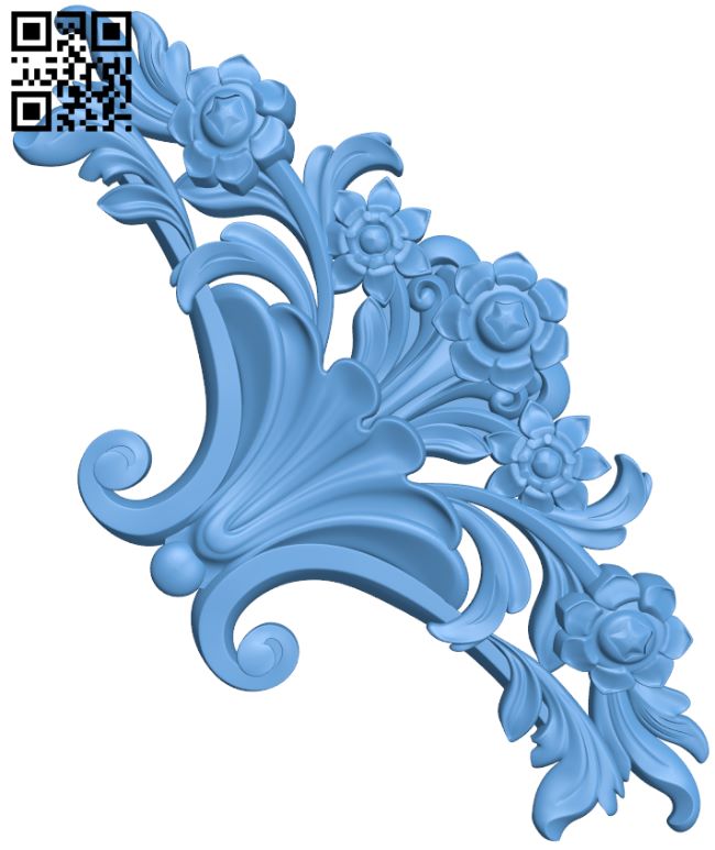 Pattern decor design T0001335 download free stl files 3d model for CNC wood carving