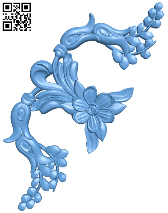 Pattern decor design T0001370 download free stl files 3d model for CNC wood carving