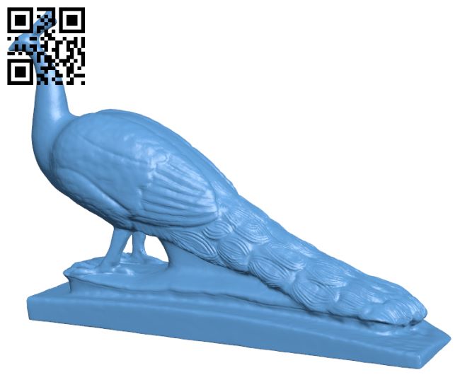 Peacock H008765 file stl free download 3D Model for CNC and 3d printer
