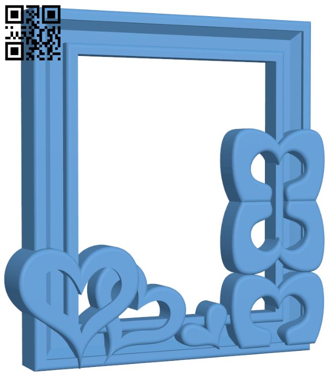 Picture Frame H008575 file stl free download 3D Model for CNC and 3d printer