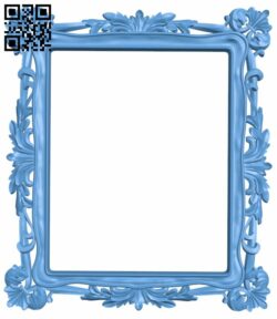 Picture frame or mirror T0001186 download free stl files 3d model for CNC wood carving