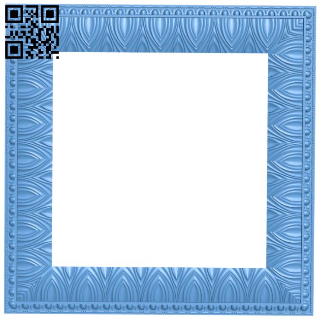 Picture frame or mirror T0001303 download free stl files 3d model for CNC wood carving