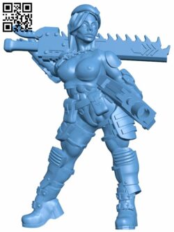 Pinup Sergeant H009094 file stl free download 3D Model for CNC and 3d printer