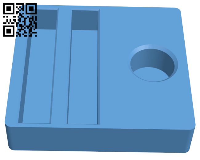 Razor holder H008683 file stl free download 3D Model for CNC and 3d printer