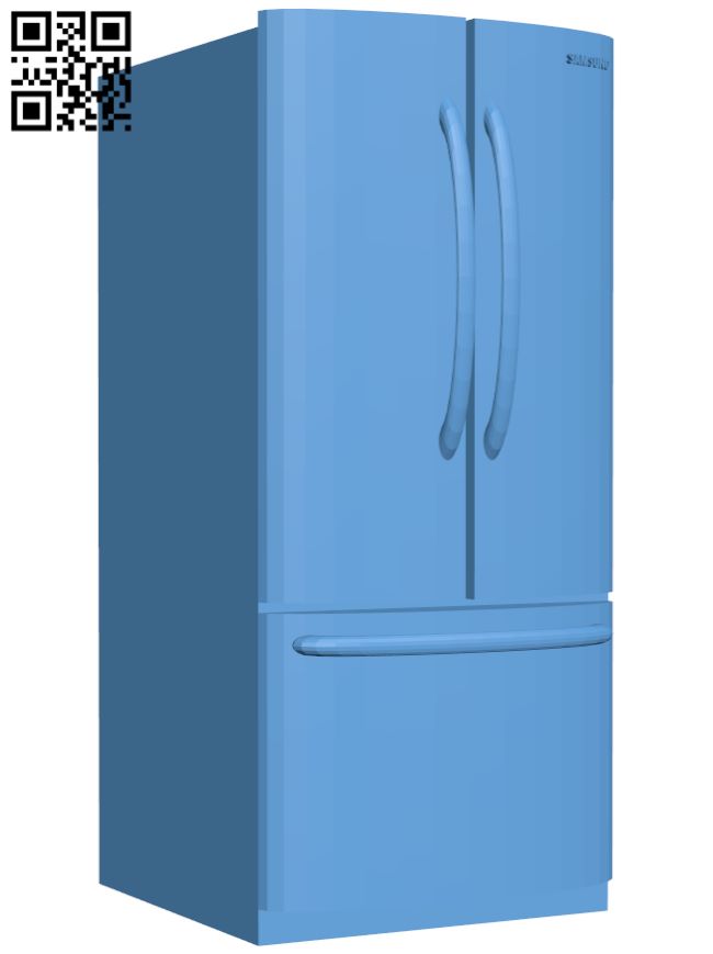 Refrigerator H009095 file stl free download 3D Model for CNC and 3d printer