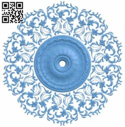 Round pattern T0001259 download free stl files 3d model for CNC wood carving