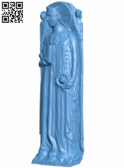 Saint Catherine of Alexandria H008935 file stl free download 3D Model for CNC and 3d printer