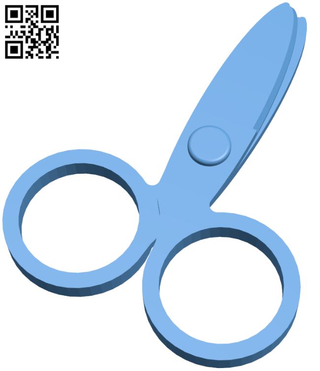Scissors H009098 file stl free download 3D Model for CNC and 3d printer