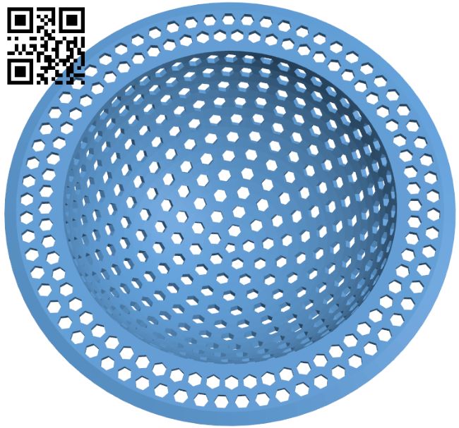 Sink strainer H009069 file stl free download 3D Model for CNC and 3d printer