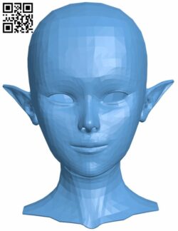 Sophie Head H008694 file stl free download 3D Model for CNC and 3d printer