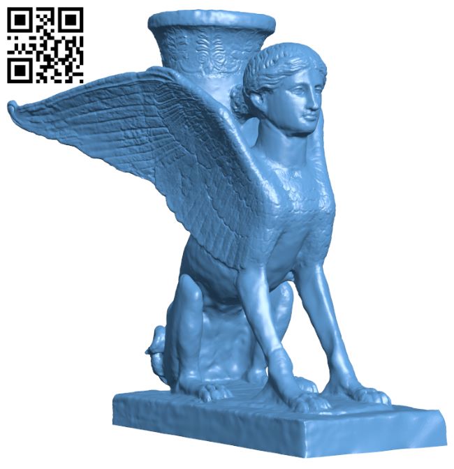 Sphinx H008695 file stl free download 3D Model for CNC and 3d printer
