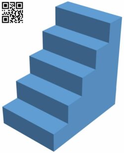 Stair H009072 file stl free download 3D Model for CNC and 3d printer