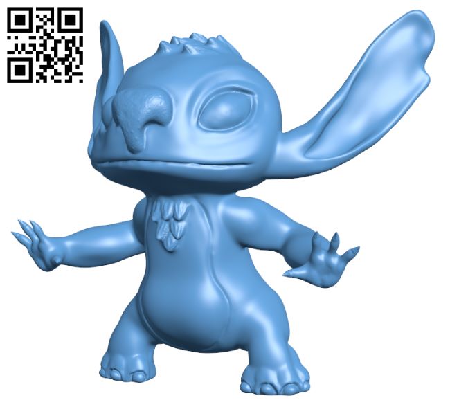 Stitch H008581 file stl free download 3D Model for CNC and 3d printer
