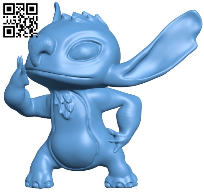 Stitch H008582 file stl free download 3D Model for CNC and 3d printer
