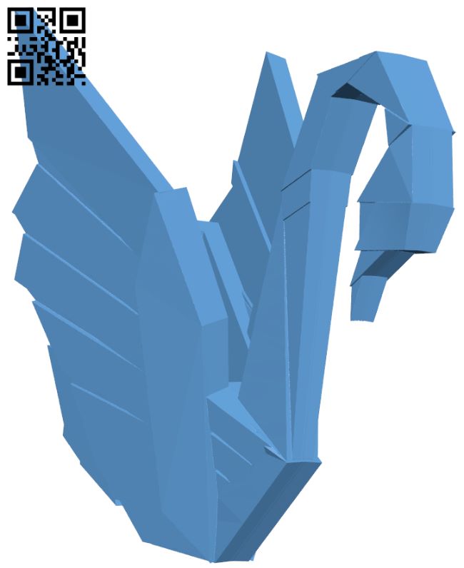 Swan vase H008773 file stl free download 3D Model for CNC and 3d printer