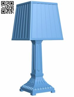 Table lamp H008947 file stl free download 3D Model for CNC and 3d printer