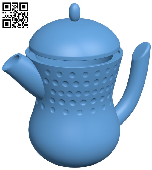 Teapot H008531 file stl free download 3D Model for CNC and 3d printer