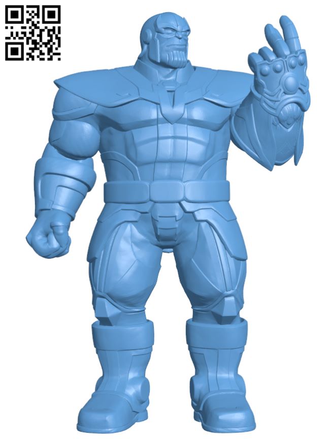Thanos - Superhero H008533 file stl free download 3D Model for CNC and 3d printer