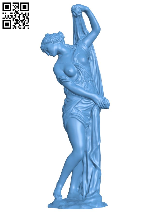 The Venus Callipyge at The Louvre, Paris H008591 file stl free download 3D Model for CNC and 3d printer
