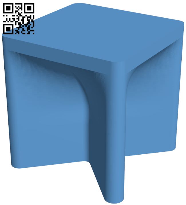 The X stool H008956 file stl free download 3D Model for CNC and 3d printe