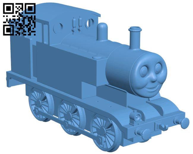 Thomas the tank engine H008593 file stl free download 3D Model for CNC and 3d printer