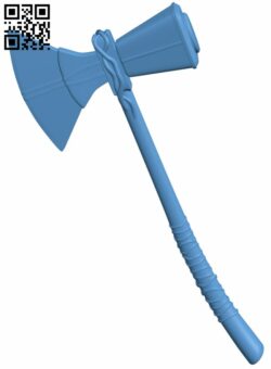 Thor’s axe H008594 file stl free download 3D Model for CNC and 3d printer