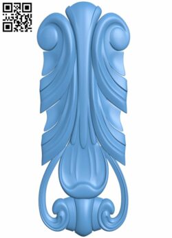 Top of the column T0001170 download free stl files 3d model for CNC wood carving