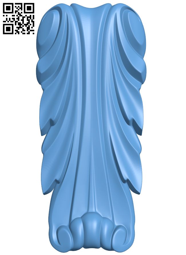 Top of the column T0001313 download free stl files 3d model for CNC wood carving