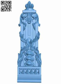 Top of the column T0001344 download free stl files 3d model for CNC wood carving