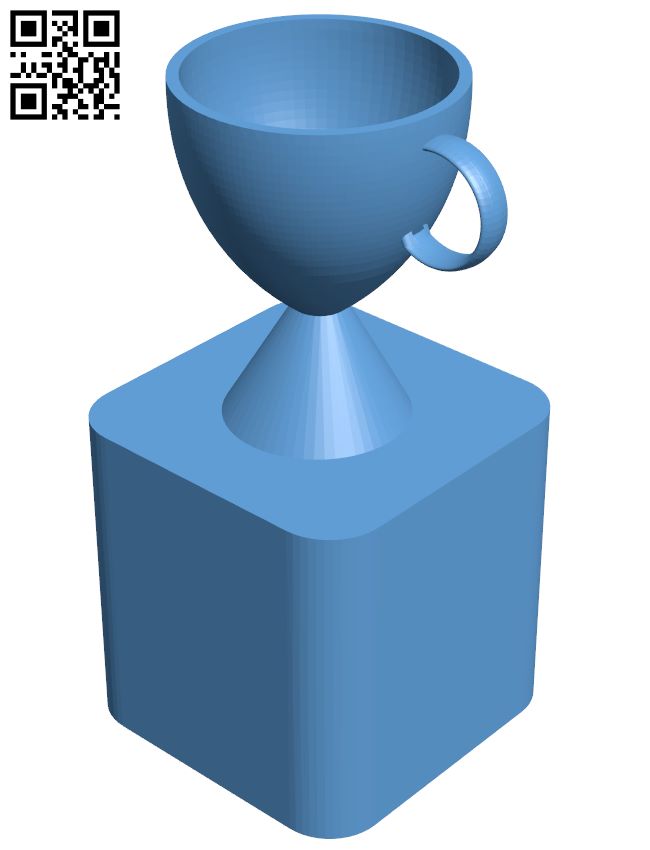 Trophy cup H008958 file stl free download 3D Model for CNC and 3d printe