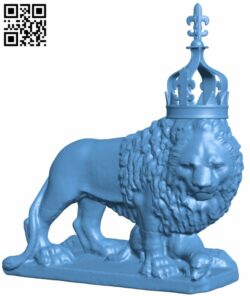 Two Lion H008774 file stl free download 3D Model for CNC and 3d printer