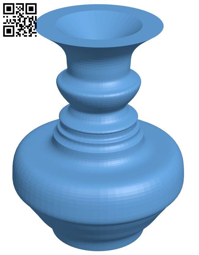 Vase H008714 file stl free download 3D Model for CNC and 3d printer