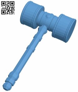 War hammer H008975 file stl free download 3D Model for CNC and 3d printer