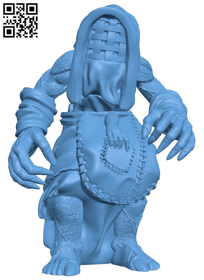 Witcher Crone H008998 file stl free download 3D Model for CNC and 3d printer